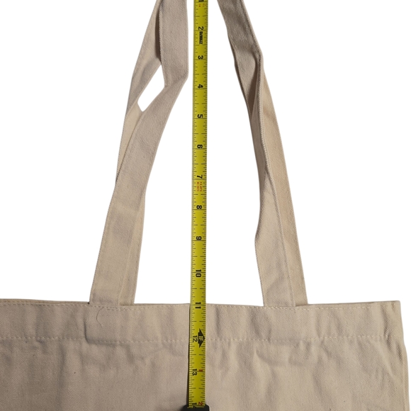 Faith Cream Tote Bag - Picture 3 of 5